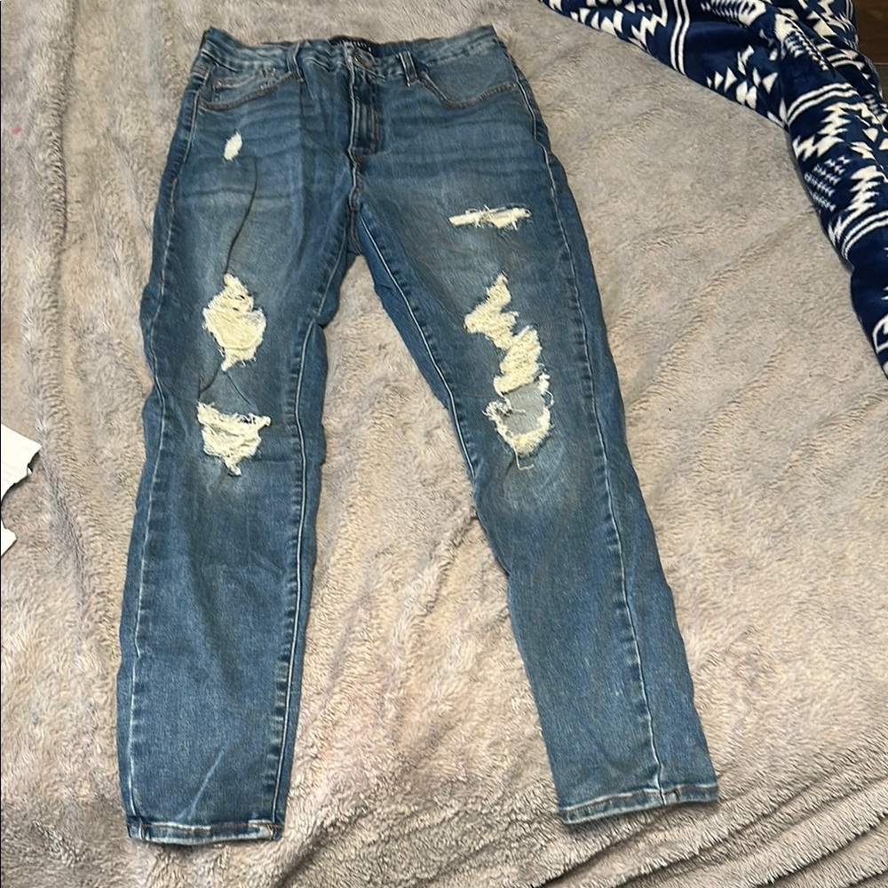 Aeropostal Blue High Rise Jegging